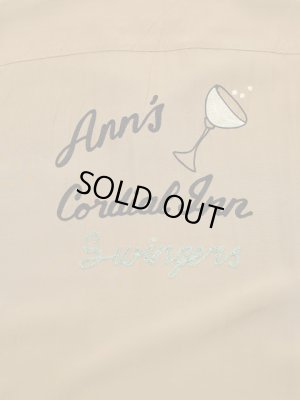 画像6: 【 STYLE EYES（スタイルアイズ） 】　レーヨンボーリングシャツ　[ RAYON BOWLING SHIRT ] [ ANN'S CORDIAL INN ] [ L.BROWN ] 【 メール便可 】