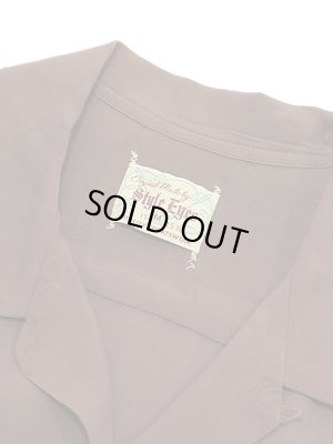 画像7: 【 STYLE EYES（スタイルアイズ） 】　レーヨンボーリングシャツ　[ RAYON BOWLING SHIRT ] [ PLAIN ] [ BROWN ] 【 メール便可 】
