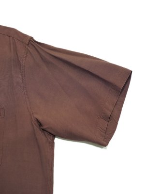 画像5: 【 STYLE EYES（スタイルアイズ） 】　レーヨンボーリングシャツ　[ RAYON BOWLING SHIRT ] [  I.FA. ] [ BROWN ] 【 メール便可 】