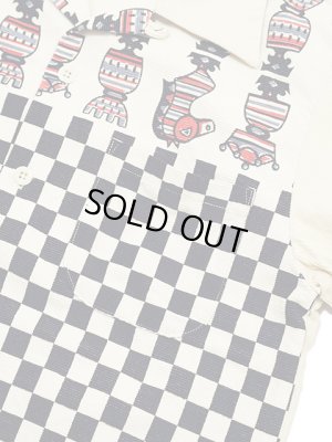 画像4: 【 JELADO（ジェラード） 】　ウエストコーストシャツ　[ Corduroy Westcoast shirt ] [ Chess Design ] [ VANILLA ]