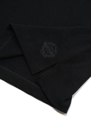 画像7: 【 GYPSY & SONS（ジプシー&サンズ） 】　ウール混ヘンリーネックサーマル　[ WOOL CLASSIC HENRY INNER ] [ BLACK ] 【 メール便可 】