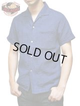 【 JELADO（ジェラード） 】　ヴィンセントシャツ　インディゴリネン　[ Vincent Shirts ]　[ CC Show Special 限定アイテム ]