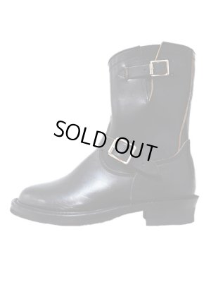 画像3: 【 JELADO（ジェラード）x Makers (メーカーズ) 】　ショートエンジニアブーツ　[ Pepin ] [ Horsebutt Black ]