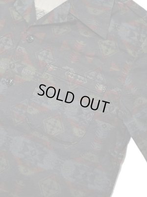 画像4: 【 JELADO（ジェラード） 】　ウエストコーストシャツ　[ Westcoast shirt ]　[ Printed native pattern ] [ BLACK ]