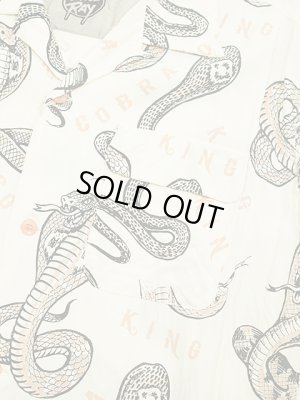 画像4: 【 STAR OF HOLLYWOOD × VINCE RAY（スターオブハリウッド × ヴィンスレイ） 】　L/S OPEN SHIRTS　[ KING COBRA ] [ WHITE x PINK ]