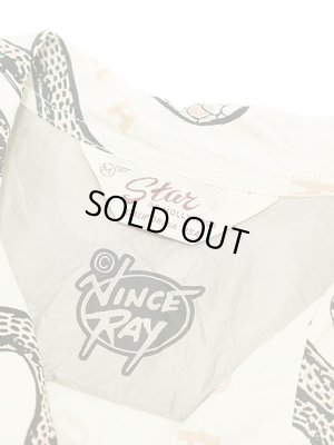 画像8: 【 STAR OF HOLLYWOOD × VINCE RAY（スターオブハリウッド × ヴィンスレイ） 】　L/S OPEN SHIRTS　[ KING COBRA ] [ WHITE x PINK ]