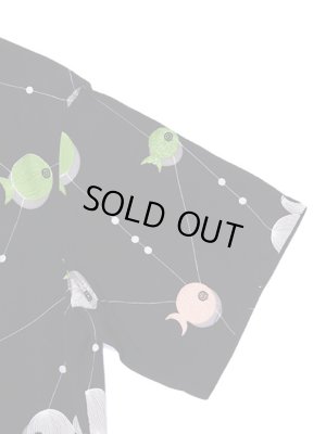 画像5: 【 STAR OF HOLLYWOOD（スターオブハリウッド） 】　半袖レーヨンオープンカラーシャツ　[ ATOMIC FISH ]