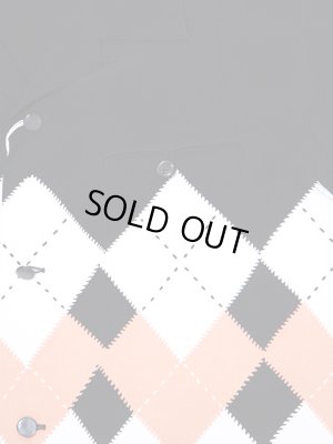 画像4: 【 STAR OF HOLLYWOOD（スターオブハリウッド） 】　半袖レーヨンオープンカラーシャツ　[ ARGYLE ]