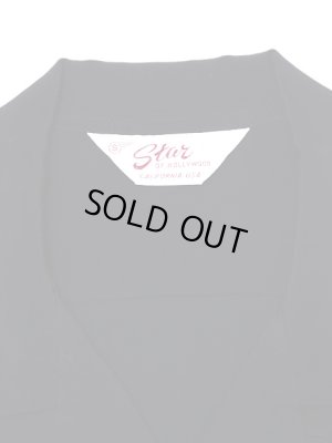 画像8: 【 STAR OF HOLLYWOOD（スターオブハリウッド） 】　半袖レーヨンオープンカラーシャツ　[ ARGYLE ]