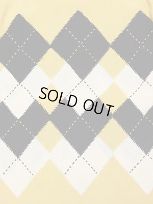 画像6: 【 STAR OF HOLLYWOOD（スターオブハリウッド） 】　半袖レーヨンオープンカラーシャツ　[ ARGYLE ]