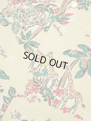 画像6: 【 STAR OF HOLLYWOOD（スターオブハリウッド） 】　S/S OPEN SHIRTS　[ AFRICAN ANIMALS ]