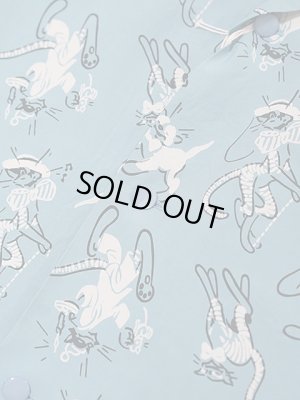 画像7: 【 STAR OF HOLLYWOOD（スターオブハリウッド） 】　S/S OPEN SHIRTS　[ FANCY CATS ]