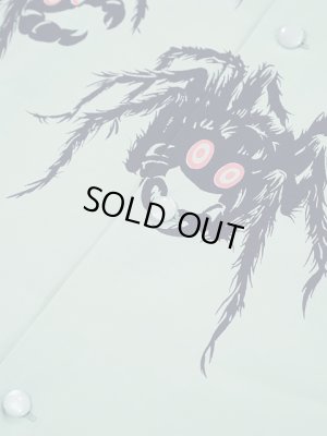 画像7: 【 STAR OF HOLLYWOOD（スターオブハリウッド） 】 OPEN SHIRTS [ TARANTULA ] [ MINT GREEN ]