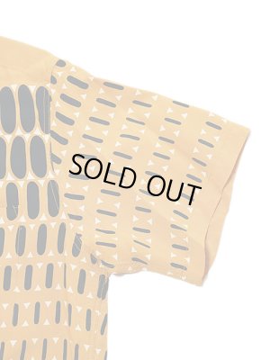 画像5: 【 STAR OF HOLLYWOOD（スターオブハリウッド） 】　S/S OPEN SHIRTS　[ ELVIS DOTS ] [ L.BROWN ]