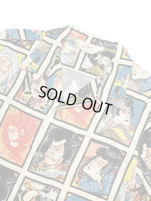 画像3: 【 STAR OF HOLLYWOOD（スターオブハリウッド） 】　S/S OPEN SHIRTS　[ KABUKI ]