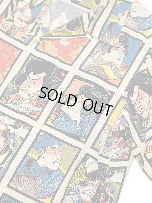 画像4: 【 STAR OF HOLLYWOOD（スターオブハリウッド） 】　S/S OPEN SHIRTS　[ KABUKI ]