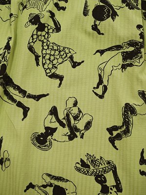 画像6: 【 STAR OF HOLLYWOOD（スターオブハリウッド） 】　S/S DOBBY COTTON OPEN SHIRT　[ CARIBBEAN ] [ LIGHT GREEN ]