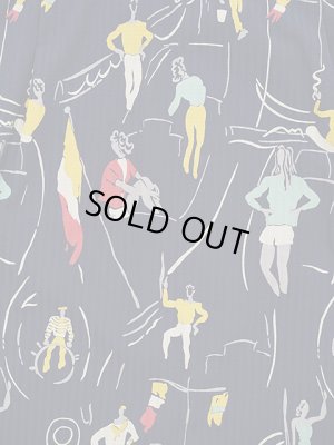 画像6: 【 STAR OF HOLLYWOOD（スターオブハリウッド） 】　S/S DOBBY COTTON OPEN SHIRT　[ SEA CRUISE ] [ NAVY ]