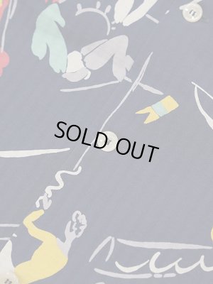 画像7: 【 STAR OF HOLLYWOOD（スターオブハリウッド） 】　S/S DOBBY COTTON OPEN SHIRT　[ SEA CRUISE ] [ NAVY ]