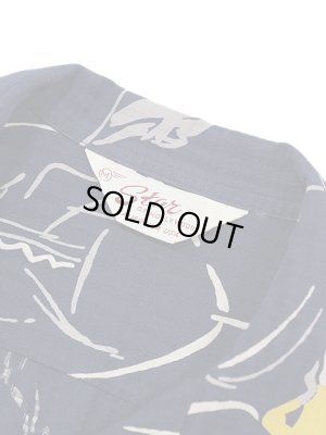 画像8: 【 STAR OF HOLLYWOOD（スターオブハリウッド） 】　S/S DOBBY COTTON OPEN SHIRT　[ SEA CRUISE ] [ NAVY ]