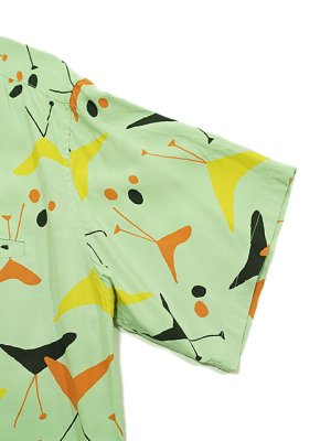 画像5: 【 STAR OF HOLLYWOOD（スターオブハリウッド） 】　S/S OPEN SHIRTS　[ ATOMIC ] [ M.GREEN ]
