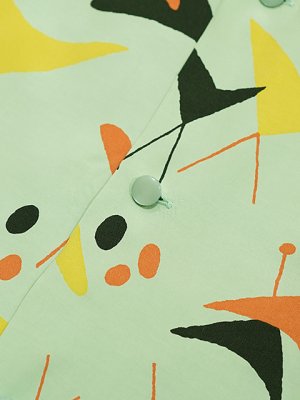 画像7: 【 STAR OF HOLLYWOOD（スターオブハリウッド） 】　S/S OPEN SHIRTS　[ ATOMIC ] [ M.GREEN ]