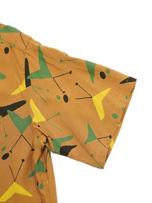 画像5: 【 STAR OF HOLLYWOOD（スターオブハリウッド） 】　S/S OPEN SHIRTS　[ ATOMIC ] [ BROWN ]