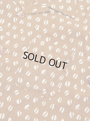 画像4: 【 STAR OF HOLLYWOOD（スターオブハリウッド） 】　S/S DOBBY COTTON OPEN SHIRT　[ BLUE MOUNTAIN ] [ BROWN ]