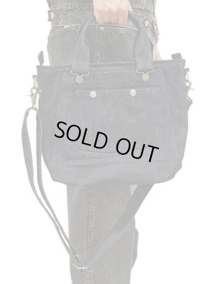 画像11: 【 SAMURAI JEANS（サムライジーンズ） 】 【 25oz. 】 セルビッチデニムオーバーオールポケットバッグ [ INDIGO ]