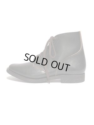 画像6: 【 予約商品 (12月頃予定) 】【 SKOOB, （スクーブ） 】　Lua別注ホースバット M-43 ブーツ　[ M-43 SERVICE SHOES ]　[ HORSE BUTT ]　[ BLACK ( 茶芯 ) ] 