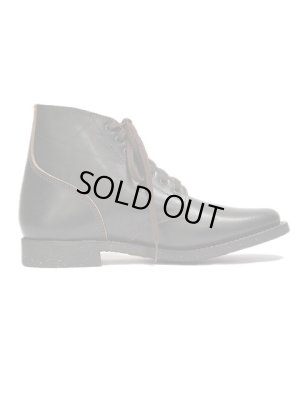 画像7: 【 予約商品 (12月頃予定) 】【 SKOOB, （スクーブ） 】　Lua別注ホースバット M-43 ブーツ　[ M-43 SERVICE SHOES ]　[ HORSE BUTT ]　[ BLACK ( 茶芯 ) ] 