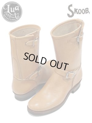 画像9: 【 SKOOB, （スクーブ） 】　Lua別注ホースバットエンジニアブーツ [ WANDER ] [ HORSE BUTT ] [ CAMEL BROWN ]