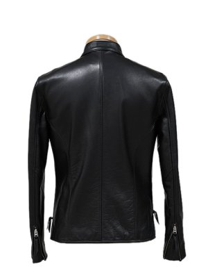 画像4: 【 Y'2 LEATHER（ワイツーレザー） 】 ステアオイルシングルライダースジャケット [ 牛革 ] 