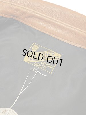 画像12: 【 Y'2 LEATHER（ワイツーレザー） 】  ステアオイルウエスタンシャツ [ 牛革 ] [ Steer Oil Leather ] [ CAMEL ]