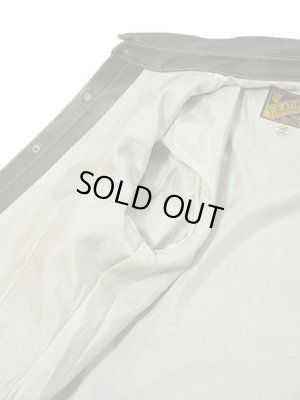 画像11: 【 限定モデル 】 【 Y'2 LEATHER（ワイツーレザー） 】  ステアオイルウエスタンシャツ [ 牛革 ]　[ Steer Oil Leather ] [ OLIVE ]