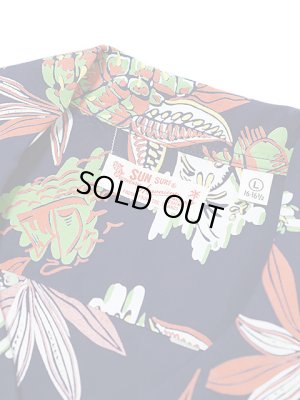 画像8: 【 SUN SURF（サンサーフ） 】 長袖アロハシャツ L/S HAWAIIAN SHIRT [ PINEAPPLE ]