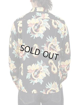 画像2: 【 SUN SURF（サンサーフ） 】 長袖アロハシャツ L/S HAWAIIAN SHIRT [ MACINTOSH UKULELE ]