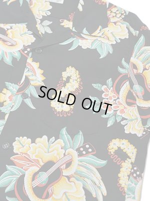 画像4: 【 SUN SURF（サンサーフ） 】 長袖アロハシャツ L/S HAWAIIAN SHIRT [ MACINTOSH UKULELE ]
