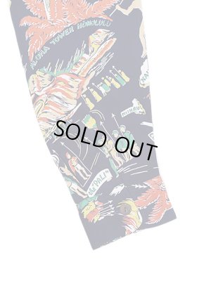 画像5: 【 SUN SURF（サンサーフ） 】 長袖アロハシャツ L/S HAWAIIAN SHIRT [ HISTORY OF THE ISLANDS ] [ NAVY ]