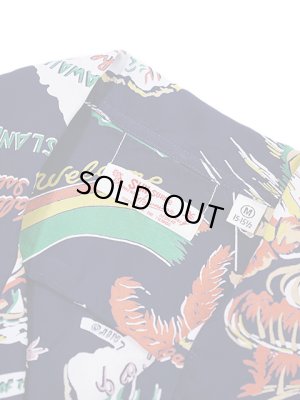 画像8: 【 SUN SURF（サンサーフ） 】 長袖アロハシャツ L/S HAWAIIAN SHIRT [ HISTORY OF THE ISLANDS ] [ NAVY ]