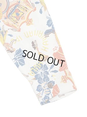 画像5: 【 SUN SURF（サンサーフ） 】 長袖アロハシャツ L/S HAWAIIAN SHIRT [ LOVELY HULA HANDS ] [ OFF WHITE ]