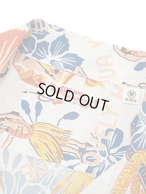 画像8: 【 SUN SURF（サンサーフ） 】 長袖アロハシャツ L/S HAWAIIAN SHIRT [ LOVELY HULA HANDS ] [ OFF WHITE ]