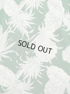 画像6: 【 SUN SURF（サンサーフ） 】 長袖アロハシャツ L/S HAWAIIAN SHIRT [ ISLAND PINEAPPLE ] [ GREEN ]