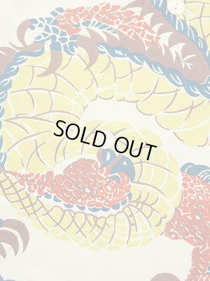 画像6: 【 SUN SURF SPECIAL EDITION（サンサーフスペシャルエディション） 】　長袖アロハシャツ　[ DRAGON ]　【 ARTVOGUE 】 [ OFF WHITE ]