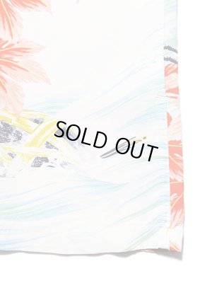 画像6: 【 SUN SURF（サンサーフ） 】　半袖アロハシャツ　S/S HAWAIIAN SHIRT　[ WHEELING EGRET ]　[ OFF WHITE ]