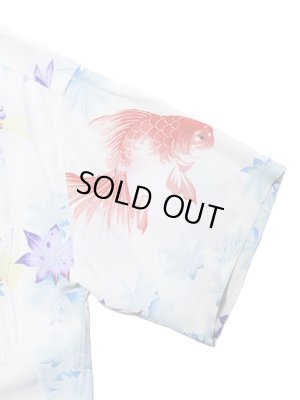 画像5: 【 SUN SURF（サンサーフ） 】　半袖アロハシャツ　S/S HAWAIIAN SHIRT　[ JAPANESE MAPLE AND FANTAIL ]　[ OFF WHITE ]