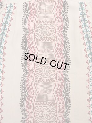 画像7: 【 SUN SURF（サンサーフ） 】　半袖アロハシャツ　S/S HAWAIIAN SHIRT　[ TRADITIONAL TATTOO MOTIF ]　[ BEIGE ]