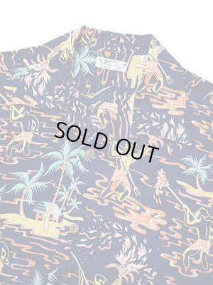 画像3: 【 SUN SURF（サンサーフ） 】　半袖アロハシャツ　S/S HAWAIIAN SHIRT　[ TORCH FISHERMAN ]