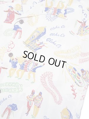 画像4: 【 SUN SURF（サンサーフ） 】　半袖アロハシャツ　S/S HAWAIIAN SHIRT　[ ALOHA OE ]