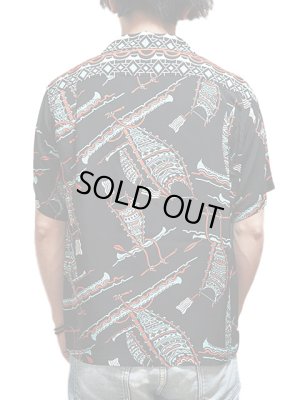 画像2: 【 SUN SURF（サンサーフ） 】　半袖アロハシャツ　S/S HAWAIIAN SHIRT　[ POLYNESIAN CANOE ]